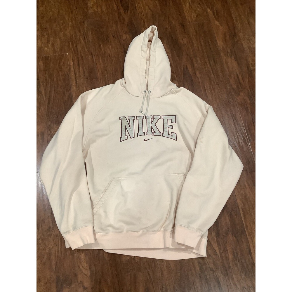 VINTAGE Nike Hoodie Size 2XL Mens Spell Out Logo Sweater Retro Y2K